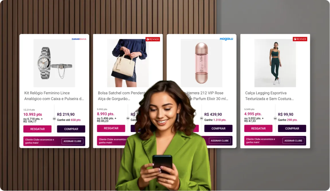 Shopping de Compras com Acúmulo de Pontos ou Cashback